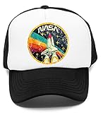 USA Raum Agentur Jahrgang Farben V03 - NASA Kinder Kappe Baseball Rapper Cap
