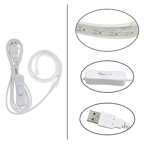 Cheerock Saxophone Leak Light, Flute Leak Detection Led Light, Sax Repair Light with 50 cm Light Strip Wind and Woodwind Accessories - Thumbnail 2