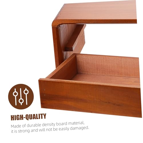 Meuble bureau assis-debout Toddmomy support écran PC ergonomique maison