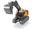 Produktbild Dickie Toys 203723005 Volvo Kettenbagger, Licht & Sound, inkl. Batterien, 23 cm groß, gelb/grau