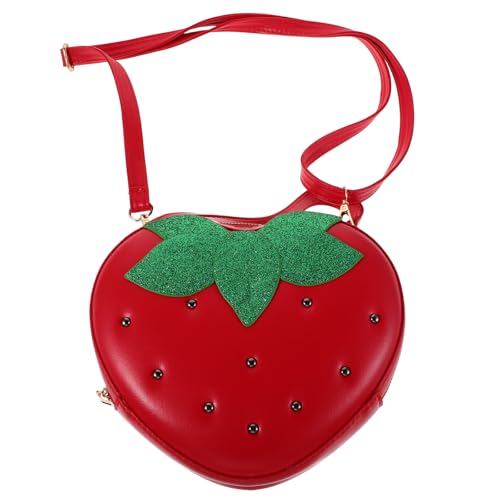 Sac à main enfant fraise idéal pour les sorties au parc