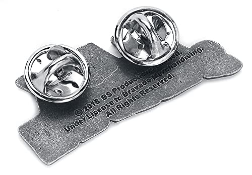 Black Sabbath wavy Logo Metal Pin/badge