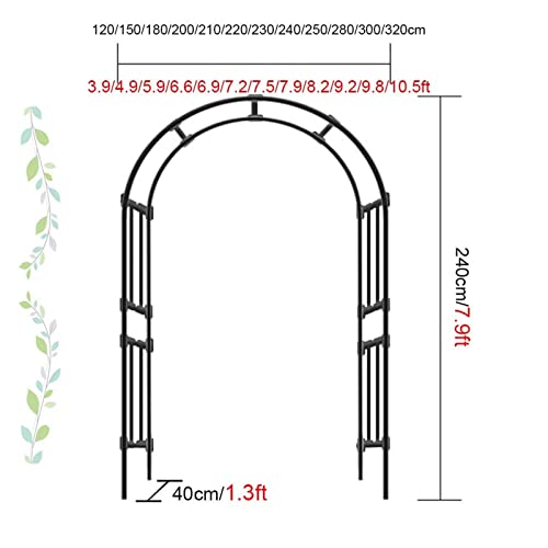 Arche de mariage extérieure robuste blanche 3x2,2m de jardin - 3
