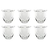 Mian Double Walled Thermo Espresso Glasses, Set of 6
