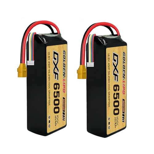 Batería lipo 4S 14,8V para aviones RC que necesitan máxima descarga de 100C
