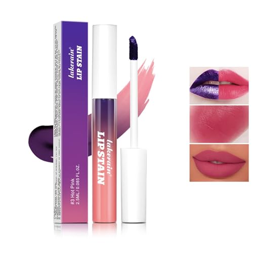 �s�[���I�t���b�v�O���X�A �h���Ĕ��������b�v �APeel Off Lip Stain ���b�v�e�B���g �͂����^�C�v�A �����ԃL�[�v ��&���ɋ��� �����ɂ��� �F�򂹂ɂ����E�s�[���I�t �ȒP���� (#3 Hot Pink, 2.5ml)