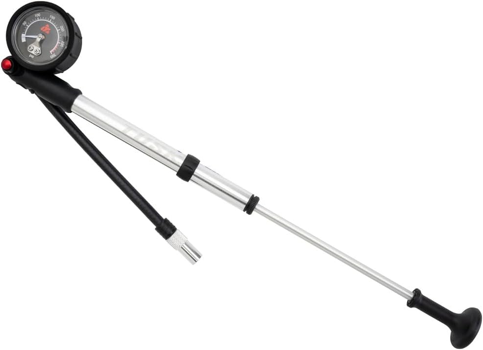 Tusk High Pressure Suspension Pump Motorcycle Dirt Bike MTB Bicycle Air Forks Air Shocks Air Dropper Seat Post 20 psi-300 psi