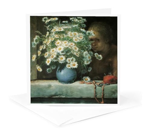 BLNԊGFineA[gRNV ? The Bouquet of daisies by~[Still Life ? O[eBOJ[h Individual Greeting Card