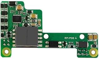 Laspi PoE HAT For 4 Type B And 3 B+ With Cooling Fan And Rack-mounted 802.3at Power Over Ethernet Expansion POE Expansion Board