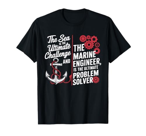 Marine Engineer Job Profession Marine Engineering T-Shirt