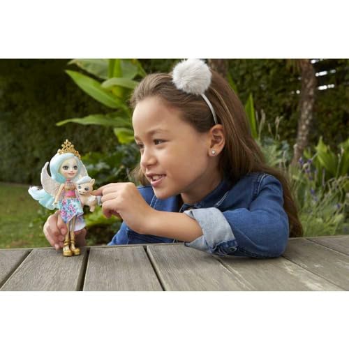 Muñeca Enchantimals Paolina Pegasus con Figura Animal miniatura 2
