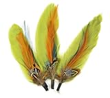 Touch of Nature 38712 Feather Pick, 3-1/2-Inch, Blue/Sienna/Olive