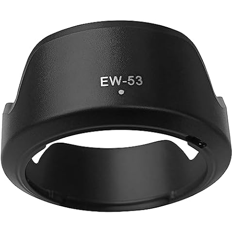 HUIPUXIANG EW-53 Lens Hood for Canon RF-S 18-45mm F4.5-6.3 is stm on EOS R50 R100 R10 Camera (for Accessories),EW53 Digital Tulip Flower 49mm Lens Hood Cover