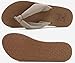 KuaiLu Flip Flops Women Arch Support Yoga Mat Comfortable Summer Beach Walking Thong Cushion Sandals Slip on Outfits Travel Essential Orthotic Slides Indoor Outdoor Slippers Shoes Camel Apricot Size 8