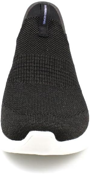 Skechers womens Hands Free Slip Ins Ultra Flex 3.0 Smooth Step Sneaker, Black, 9 - Image 5