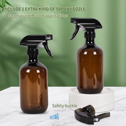 Miniatura 2 de Botellas De Spray Para El Cabello, Botella De Spray Vacía De 500 Ml, Botellas De Spray De Jardinería Para Limpieza, Botella De Spray Para Plantas, Atomizador Para El Cabello, Botella De Spray Para