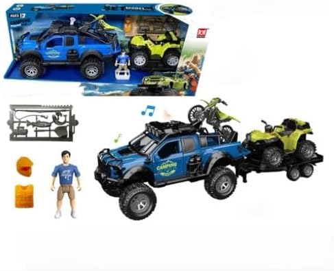 Expees Camping Playset 4x4 Off-Road Toy Set