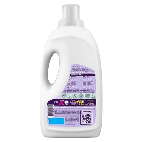 Sétima Geração Sabão Liquido Fragrância Natural Lavanda 3 L
