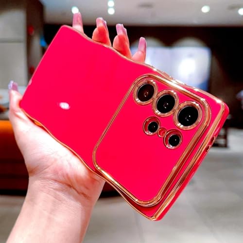 Coque antichoc pour Samsung S25 Ultra rouge pour éviter les rayures et chutes