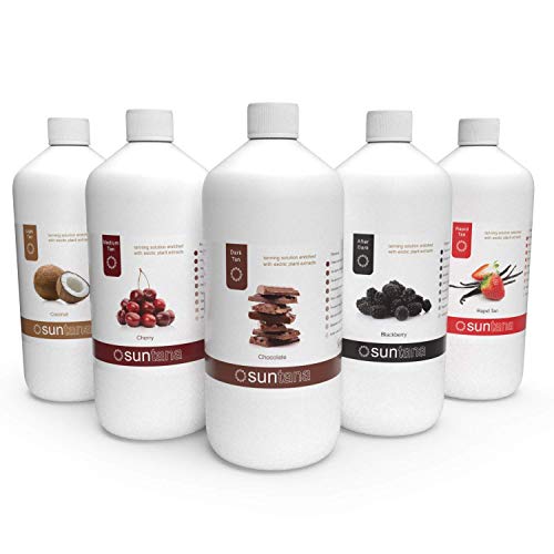 Lotion spray tan solution Suntana Famous Cinq pour autobronzant