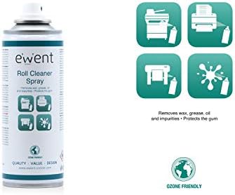 Ewent EW5617 Walzenreinigungsspray 200ml transparent für Druckerwalzen