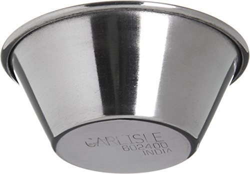 Carlisle 602400 Stainless Steel Ramekin/Sauce Cup, 1.5 oz (Case of 144), Siliver, 2.45 inches (diameter) x 1 inch (height) - Image 4