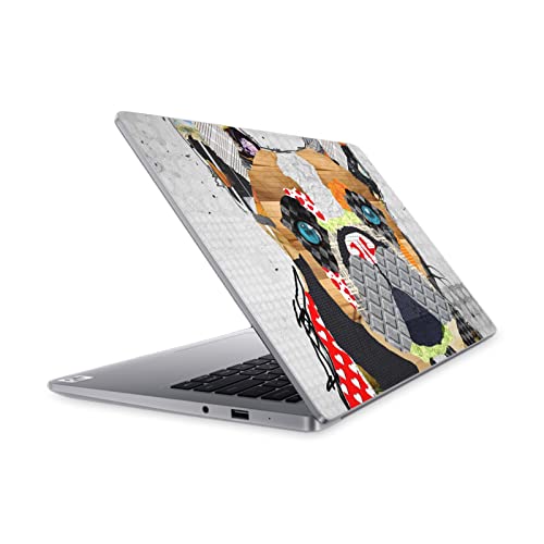 Autocollant vinyle Chien Bouledogue Français Michel Keck pour Mi Notebook 14 2020