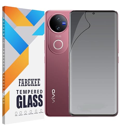 Image of FabeKee Matte Screen Guard Full Screen Protector Film Compatible For Vivo V50E / Vivo V50 5G Cellphone Self Healing Unbreakable Hd Hydrogel [Tpu Film] Flexible Film-Clear [Not Tempered Glass]