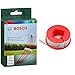 Bosch Fil pour coupe-bordure 26 Combitrim Extra long 26 cm Pack de 10 & F016800175 Bobine de Fil pour Easytrim et Combitrim 8 m x 1,6 mm