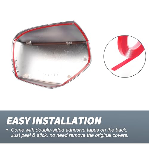 X AUTOHAUX Mirror Cover Cap Overlay for Mitsubishi Triton L200 05-14 by X AUTOHAUX - Used condition - Image 5