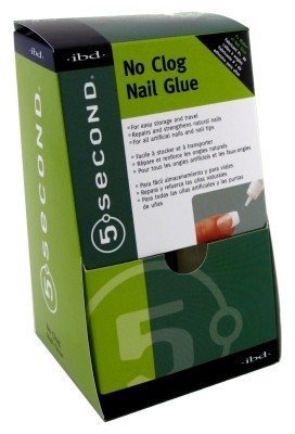 Ibd-5 Second Nail Glue No Clog Bottle 3 Gram (12 Pieces)