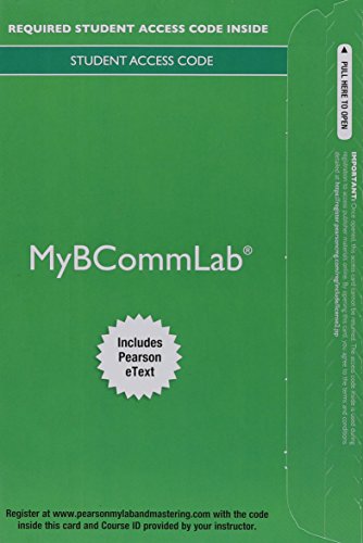 2014 MyBCommLab with Pearson eText -- Access Card -- for Excellence in Business Communication