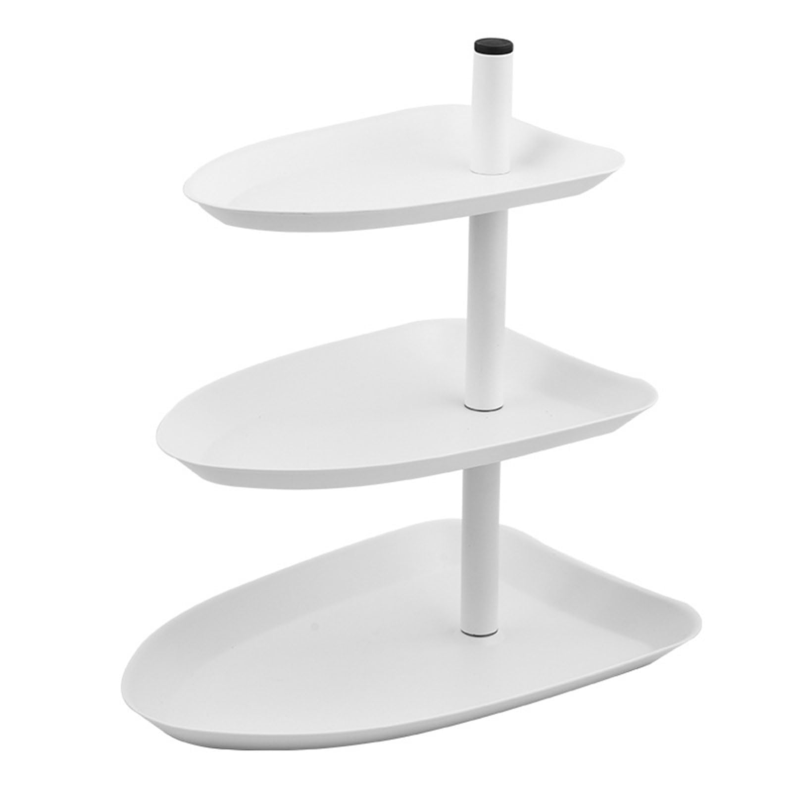 Multipurpose 430Stainless Steel Serving Rack Enhances Table Display Stand Perfect for Snacks Cake and Fruit Arrangements Snacks Serving Tray