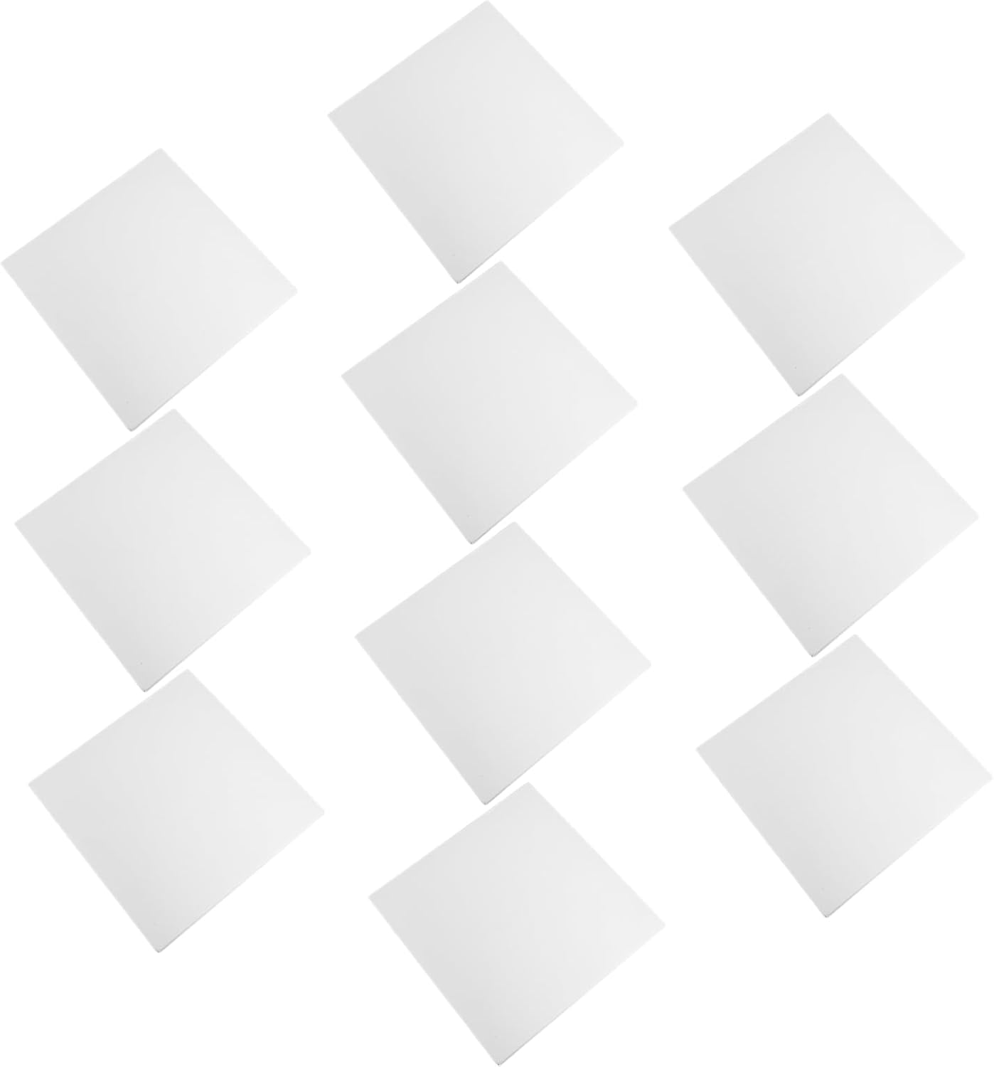 PRETYZOOM 10pcs Enhanced Support Cake Board Square Cake Cardboard Heavy Duty Pastry Board for Baking