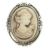 Mode Kleidung Pin Queen Lady Muster Brosche Dekorative Revers Schal Dekoration Pullover Vintage Schmuck Queen Lady Charm Brosche Kleidung Pin