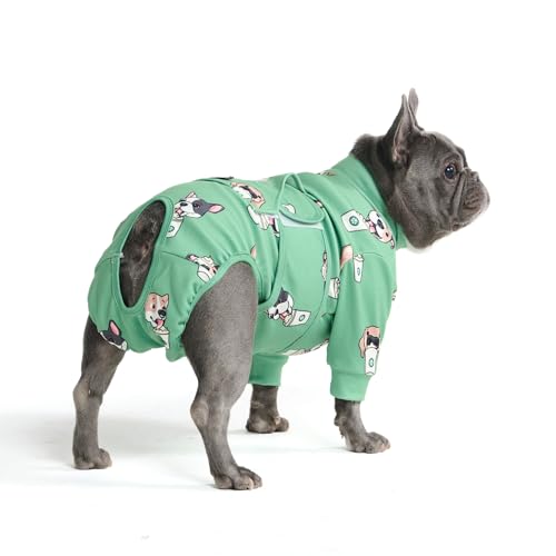 Image of Spark Paws Dog Recovery Suit - Surgical Onesie After Surgery, Male & Female