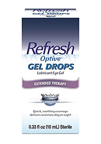 Refresh Optive Gel Drops Lubricant Eye Gel, 0.33 Fl Oz (Pack of 1) Sterile, Packaging May Vary #1