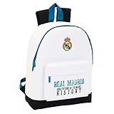 Con diseño Real Madrid Safta Safta Sf-611754-174 Mochila Infantil, 40 cm