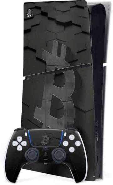 Skinit Decal Gaming Skin Compatible with PS5 Slim Digital Edition Bundle - Doge Coin Crypto Design