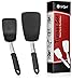 UpGood Turner Set | 2 Pack | Large and Small Kitchen Spatulas | Stainless Steel & Silicone | Non-Stick and Heat Resistant Utensils for Cooking, Flipping and Pressing (Pro Kitchen Tools, Shadow Black) UpGood Turner Set | 2 Pack | Large and Small Kitchen Spatulas | Stainless Steel & Silicone | Non-Stick and Heat Resistant Utensils for Cooking, Flipping and Pressing (Pro Kitchen Tools, Shadow Black)