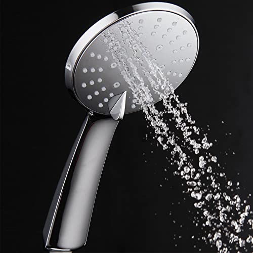 Pomme de douche pour augmenter la pression de l'eau faible avec 3 jets de pulvérisation