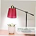 NUOBESTY Stylish Cloth Lampshade with Bulb Clip Wine Red Lamp Cover for Bedroom Wall Table Floor Lamps Easy Tool Installation Home Decor Accent and Housewarming Gift
