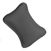 Quuylin Badewannenkissen, mit 2 starken Saugnäpfen, Badekissen für Badewanne, Badekissen mit ergonomischer Passform,Kissen für optimale Nacken Entspannung, entspannende Spa-Grundausstattung (Schwarz)