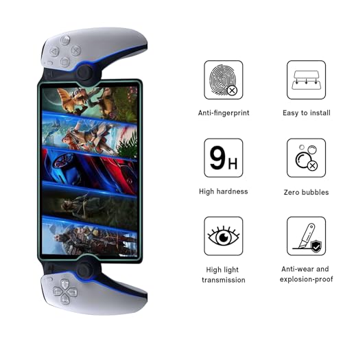 AOKUMA Tempered Glass for Sony PlayStation Portal/PS Portal/PS5 Portal Screen Protector, [2 Pack] Premium Quality Guard Film, Case Friendly, Shatterproof - Image 2