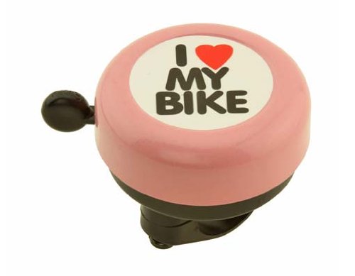 Alta I Love My Bicycle Bell, Multiple Colors. (Pink)