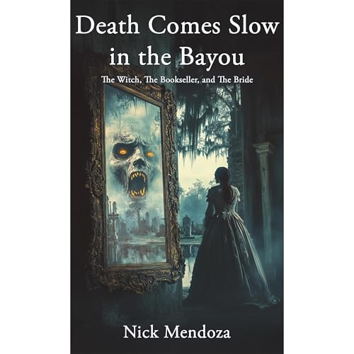 Death Comes Slow in the Bayou Audiolibro Por Nick Mendoza arte de portada