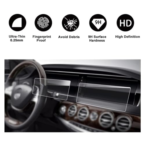 Film protection navigation anti-rayures protecteur GPS voiture Classe S W222 écran tactile - 2