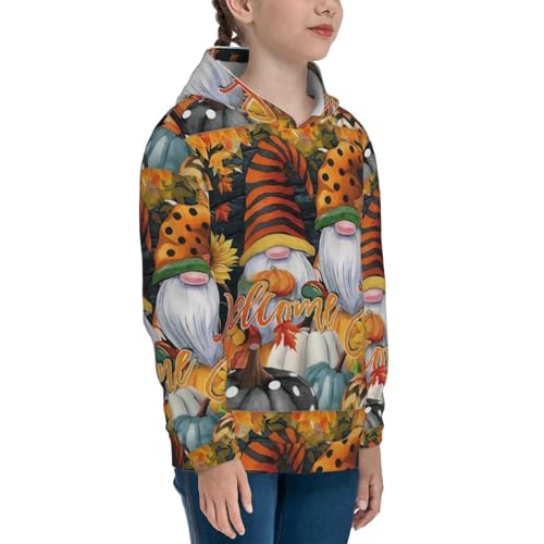 Welcom Fall Kids Pullover Hoodies Boys Sweatshirts Girls Athletic Clothes with Pocket3