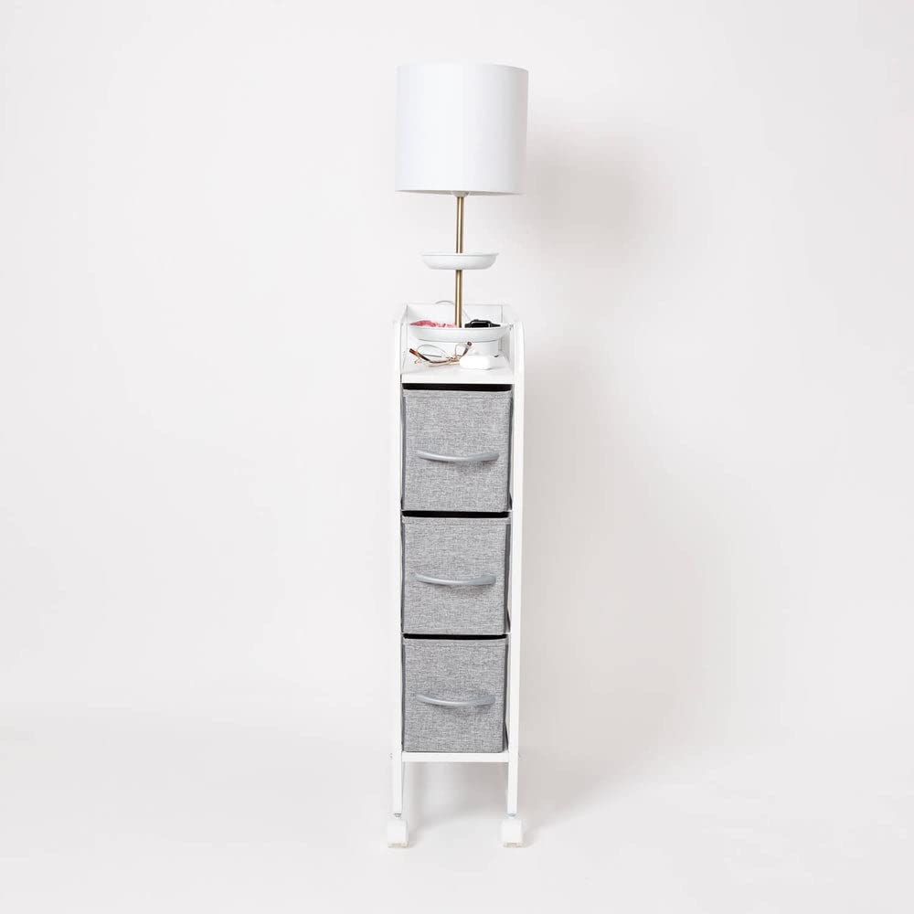 SIGNATURE DESIGN BY ASHLEY Waylowe Barwagen – 2 Ablagen, Schwarz/hellbraun, Mit Rollen, 70,5x81 Cm