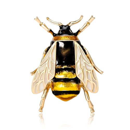 Image of Insect Animal Brooch Pin for Women Rhinestone Lapel Pins Vintage Brooches for Costume Accessories